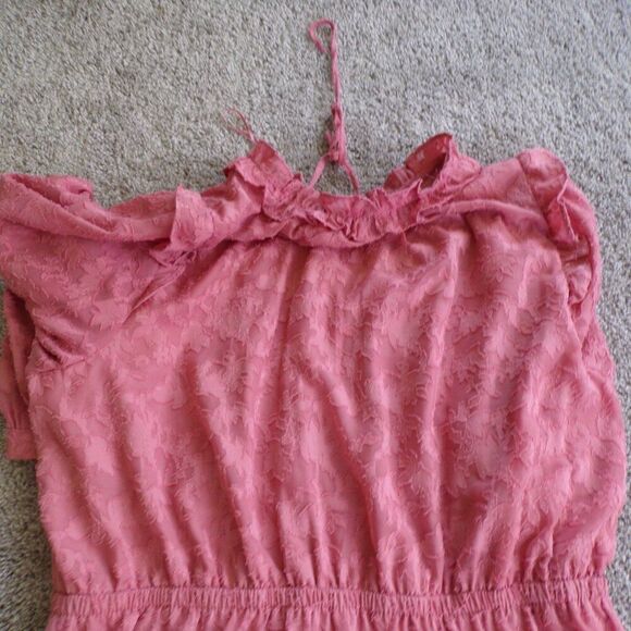 Lauren Conrad pink ruffle dress XXL - Picture 8 of 8